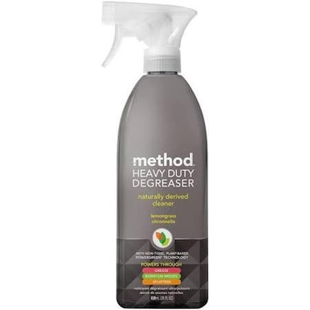 Method Method Products PBC 239977 28 oz Kitchen Degreaser Lemongrass Spray Bottle 239977